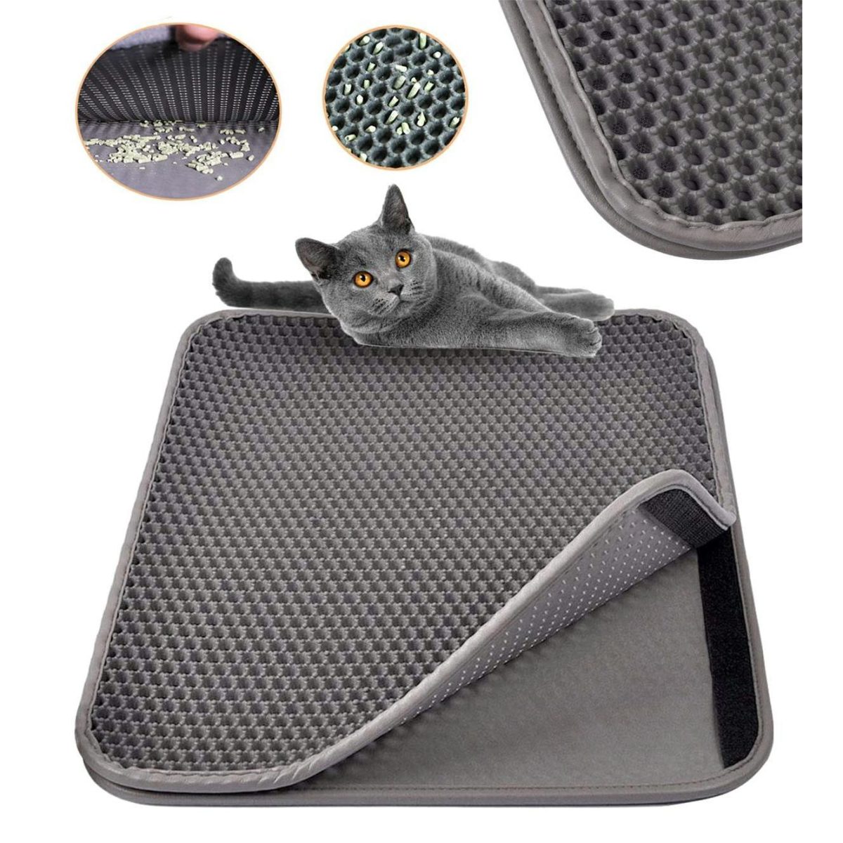 Saltea Igienica Pentru Pisici 40 X 50 Cm Culoare Gri Ag350B