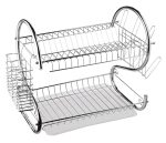 Uscator de vase din otel cu doua niveluri AVX-AG373 - imagine 4