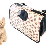 Geanta de Transport pentru Caine Pisica ALB/MARO