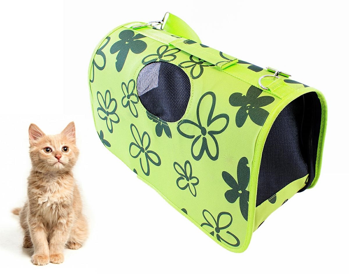 AG644E_ag644e_11-3.jpg Geanta de Transport pentru Caine sau Pisica Galben AG644E - imagine 1