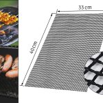 Covoras antiaderent din teflon pentru gatitul pe gratar