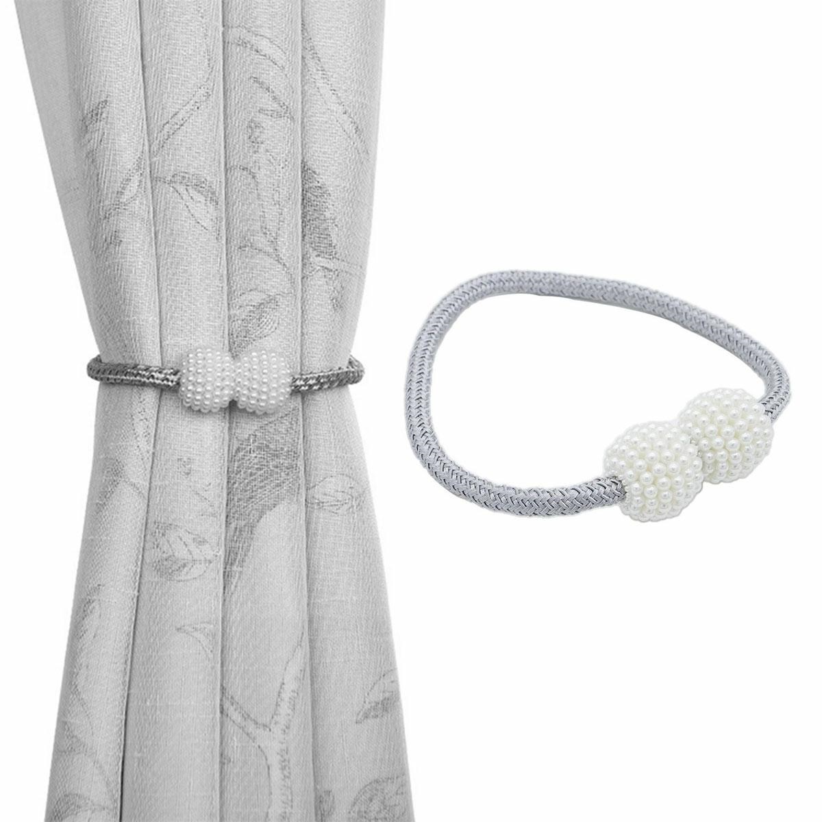 AG701B_ag701b_02-2.jpg Bratara magnetica de prindere perdele/draperii, model PEARLS - imagine 1