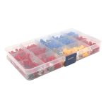 Set 280 de conectori de sertizare izolati, 15 tipuri, in carcasa de plastic - imagine 8
