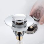 Dop scurgere chiuveta, universal, deschidere cu click