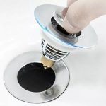 Dop scurgere chiuveta, universal, deschidere cu click - imagine 3