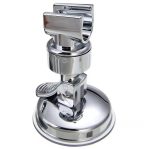 Suport pentru para de dus, montaj rapid cu ventuza, material ABS, finisaj cromat - imagine 5