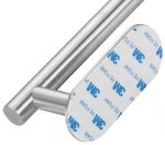 Suport din oțel pentru prosop, lungime 40 cm, Argintiu - imagine 4