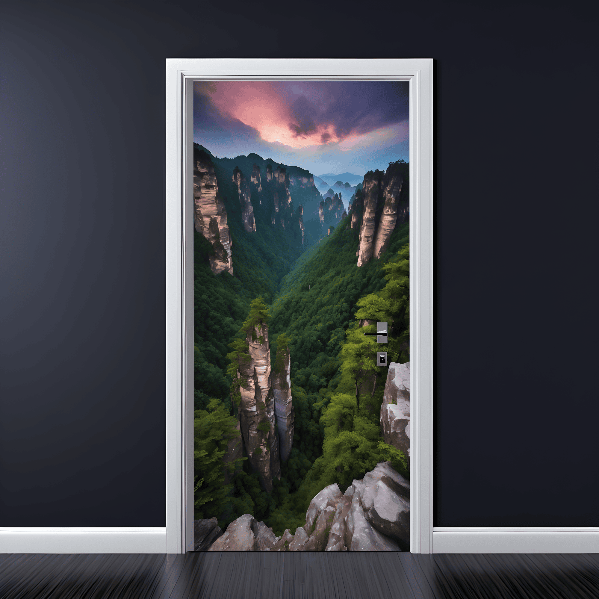 AVX-200X90-11D-3.png Folie imprimata color pentru decor Usa, dimensiune 200 x 90cm, model: AVX-DR11 - imagine 1