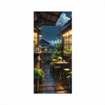 Folie imprimata color pentru decor Usa, dimensiune 200 x 90cm, model: AVX-DR23 - imagine 2