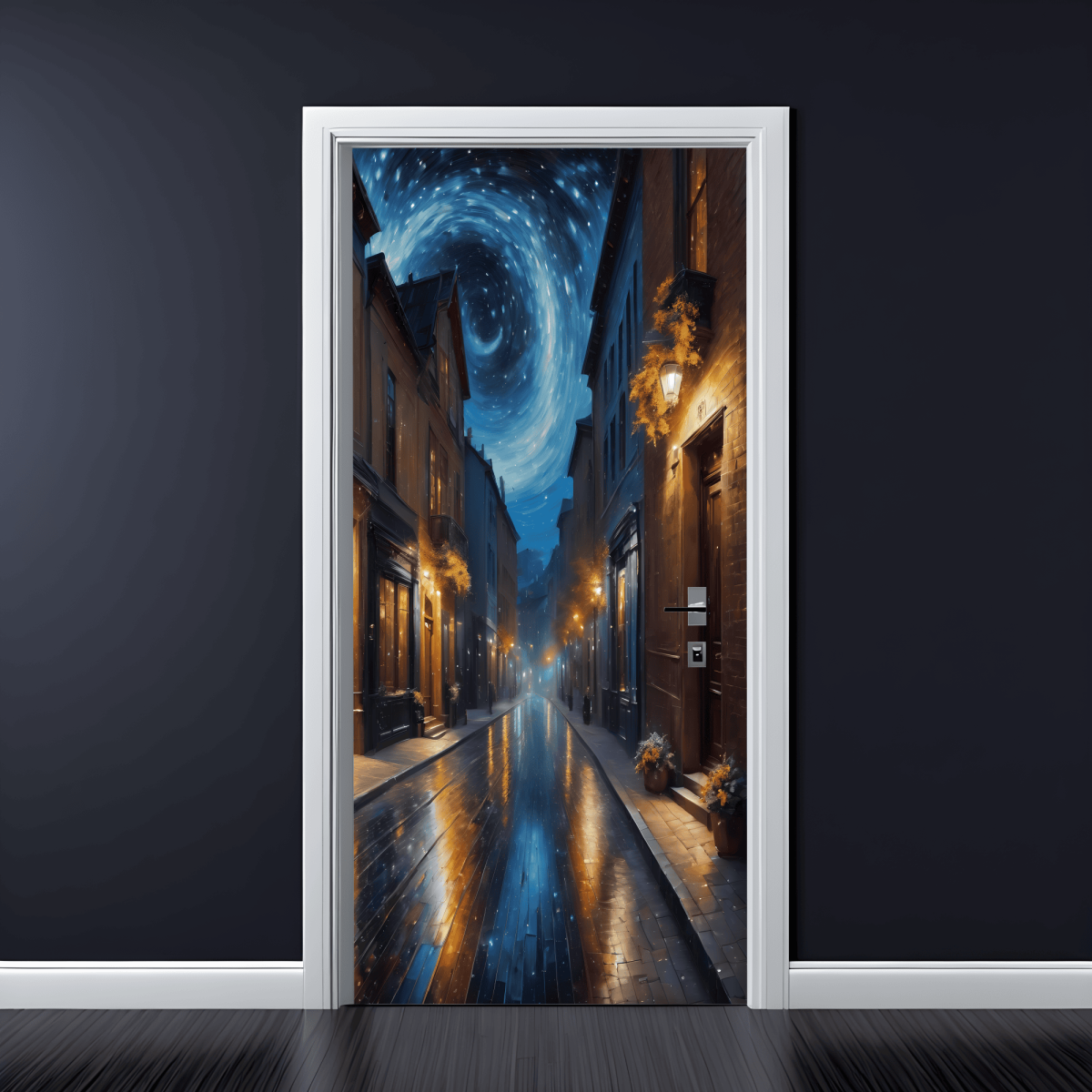Folie Imprimata Color Pentru Decor Usa, Dimensiune 200 X 90Cm, Model: Avx-Dr30