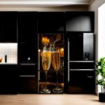 Folie imprimata color pentru decor Frigider, dimensiune 200 x 90cm, model: AVX-FR32