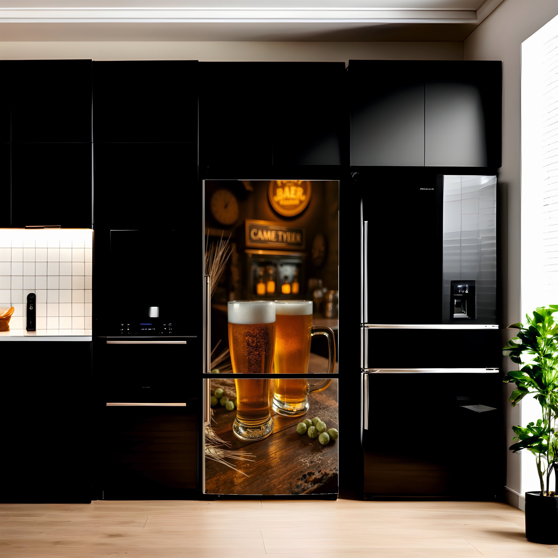 AVX-FR34-2.jpg Folie imprimata color pentru decor Frigider, dimensiune 200 x 90cm, model: AVX-FR34 - imagine 1