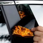 Set 2 stickere decorative pentru stalpii usilor, print autoadeziv de inalta rezolutie, dimensine 2 buc x 50 x 22 cm , cod: AVX-SSU-12 - imagine 3