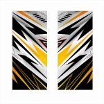 Set 2 stickere pentru stalpii usilor cod AVX-SSU-24 - imagine 2