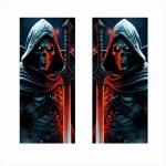 Set 2 stickere pentru stalpii usilor cod AVX-SSU-25 - imagine 2