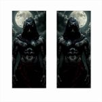 Set 2 stickere decorative pentru stalpii usilor, AVX-SSU-27 - imagine 2