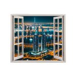 Folie imprimata decor perete locuinta, VIEW TO HAVEN 04 - imagine 2