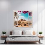 Folie imprimata pentru perete locuinta, VIEW TO HAVEN 06