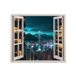 Folie imprimata color perete locuinta, VIEW TO HAVEN 07 - imagine 2