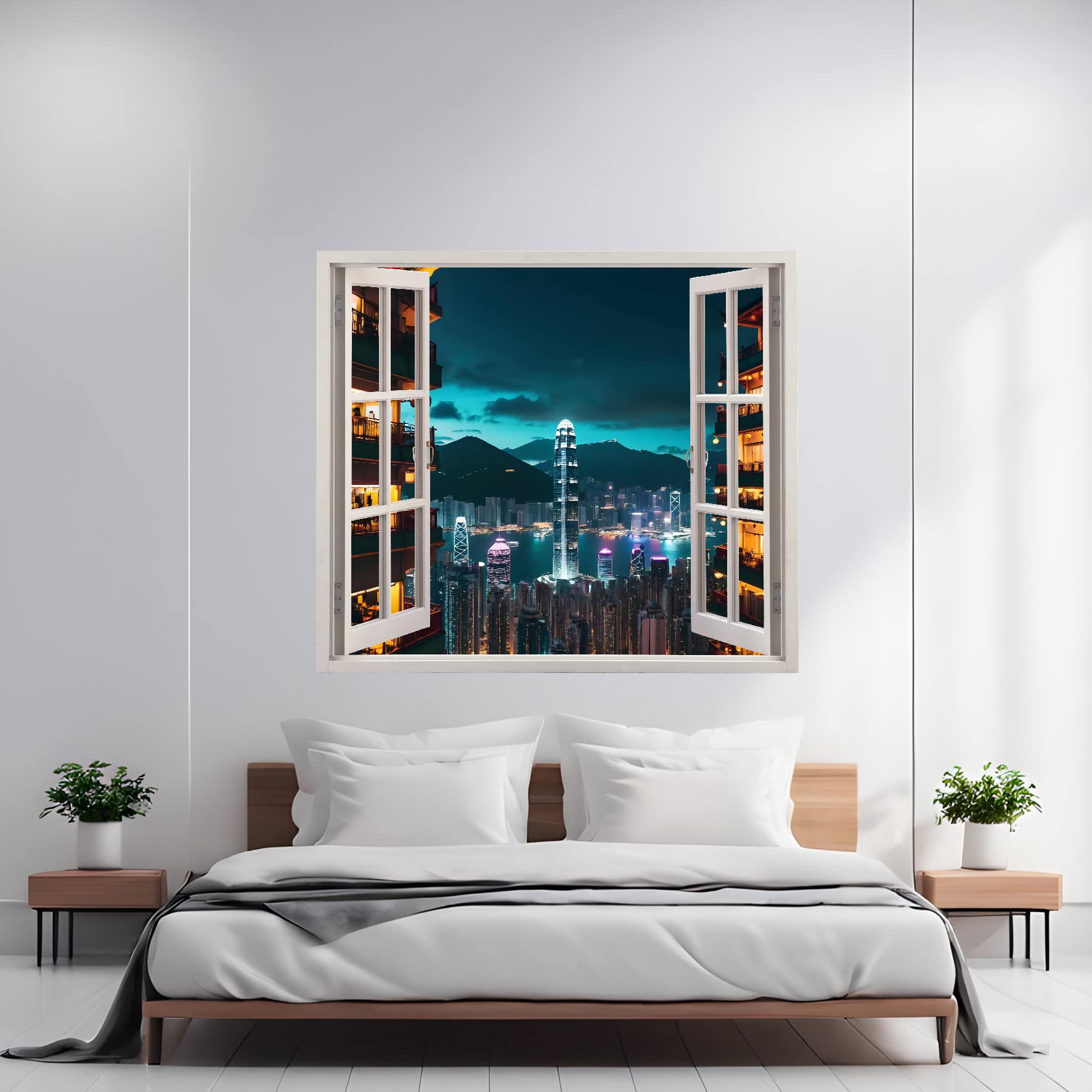 AW-07B-2.jpg Folie imprimata color perete locuinta, VIEW TO HAVEN 07 - imagine 1