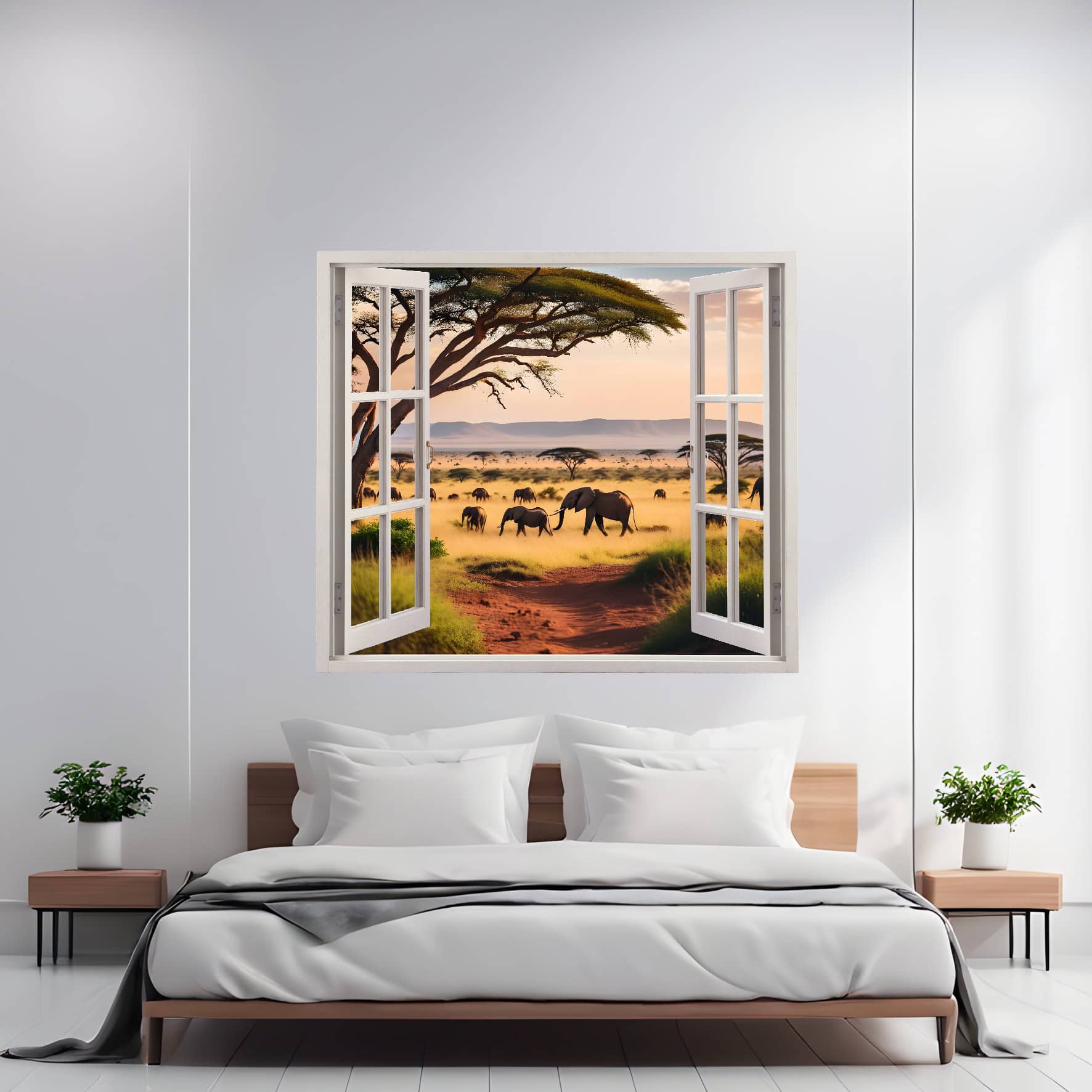 AW-08B-2.jpg Folie imprimata pentru perete locuinta, VIEW TO HAVEN 08 - imagine 1