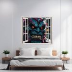 Folie imprimata color perete locuinta, VIEW TO HAVEN 09