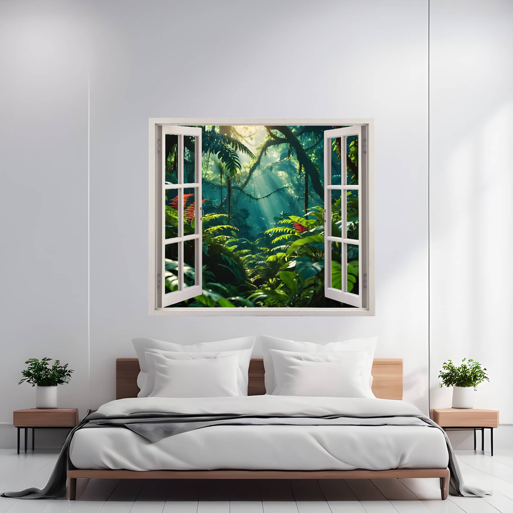 AW-21B-2.jpg Folie imprimata color pentru decor perete locuinta, dimensiune 125 x 110cm, model: VIEW TO HAVEN 21 - imagine 1