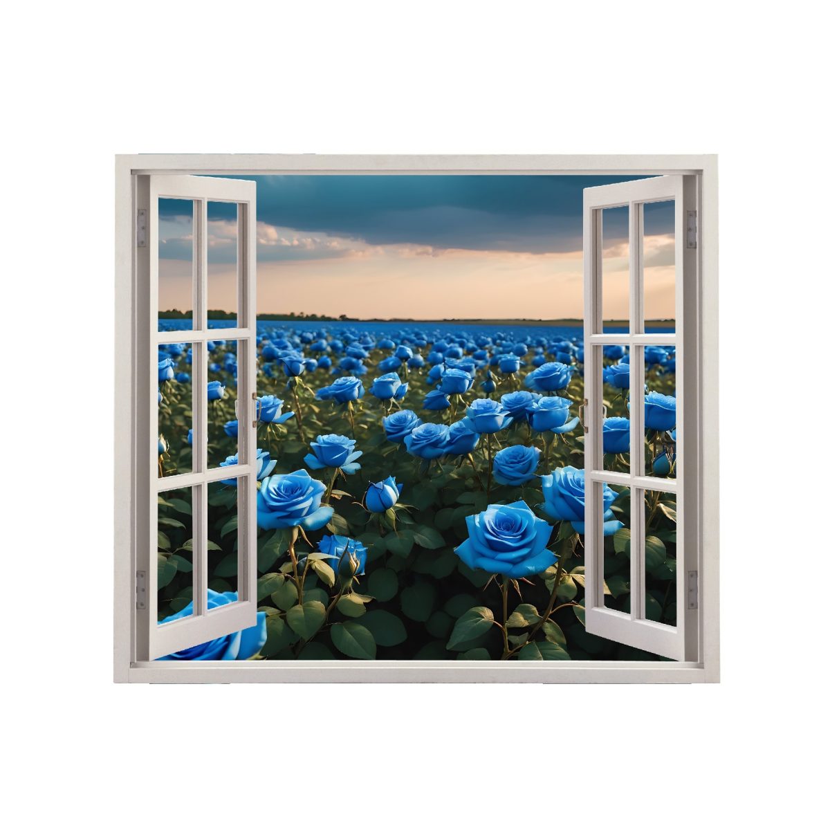 Folie Imprimata Color Pentru Decor Perete Locuinta, Dimensiune 125 X 110Cm, Model: View To Haven 29