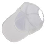Sapca de tip baseball, cu cozoroc iluminat RGB, culoare Alba, marime universala, reglabila - imagine 3