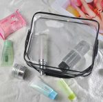Set 3 organizatoare de cosmetice, transparent - imagine 3