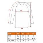 Bluza de corp termica, model Carbon, negru, marimea L/XL, NEO - imagine 5