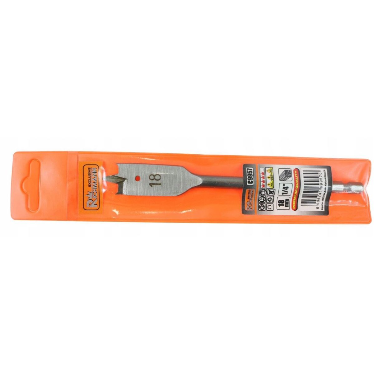 Burghiu Plat Pentru Lemn, 18 Mm, Richmann