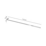 Sapaliga, ascutita, cu coada metalica, 3 dinti, 113 cm