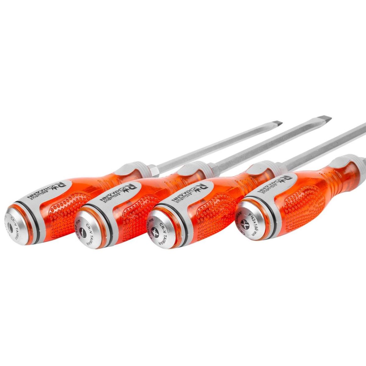 Set Surubelnite Late Si Cruce, Sertar Tip A (385X150 Mm) Pentru Dulap Mobil, Ph2-3, 6-8 Mm, 150 Mm, 4 Buc, Richmann Exclusive