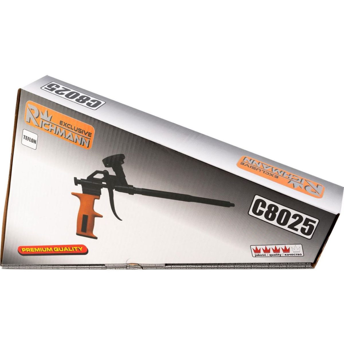 Pistol Aplicat Spuma, Teflonat, 2 Varfuri, 32 Cm, Richmann Exclusive