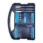 Set burghie combinate, varfuri si capete tubulare, 62 buc, 1/4'' , Richmann