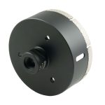 Carota diamantata, vacuum brazed, M14, 120 mm, Richmann Exclusive - imagine 3