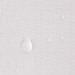 Copertina parasolar, patrata, inele metalice, gri deschis, 5x5 m, Springos