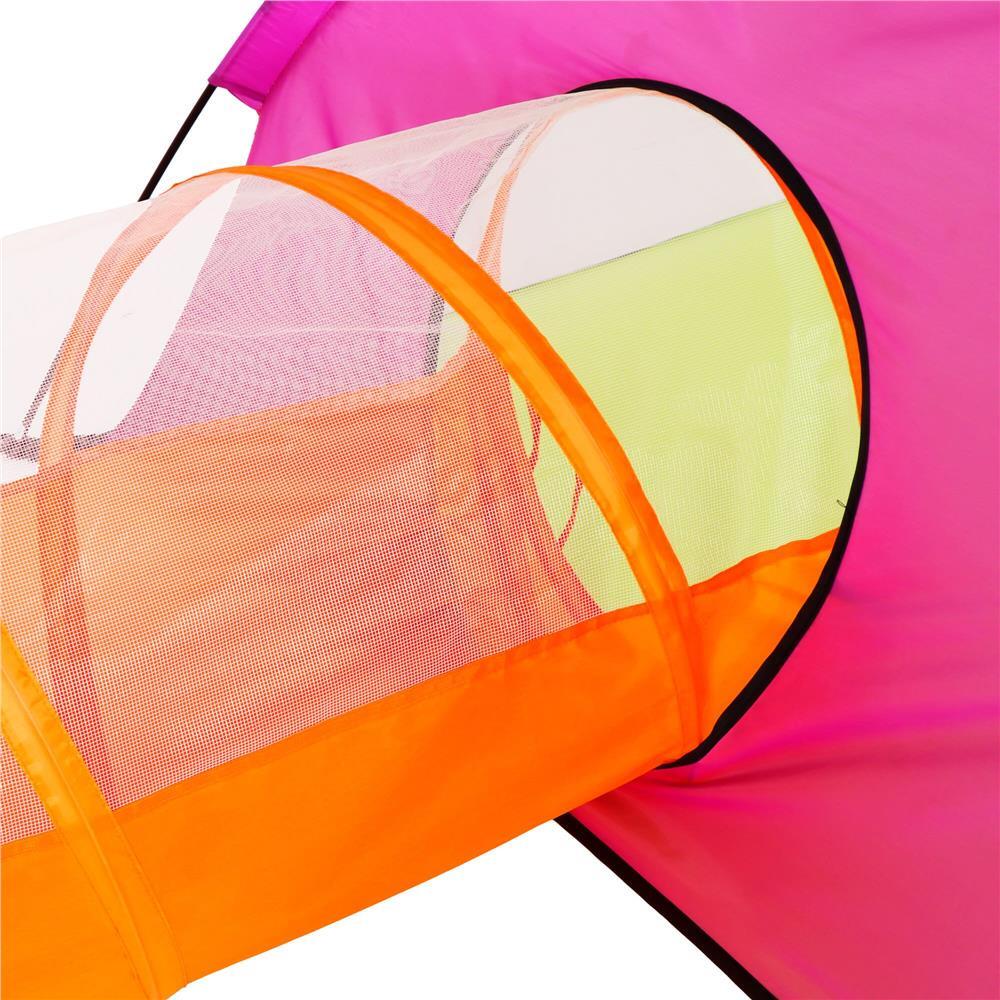 Cort De Joaca Pentru Copii, Springos, 3 In 1, Igloo Si Casuta, Cu Tunel, Husa, 389X120X115 Cm