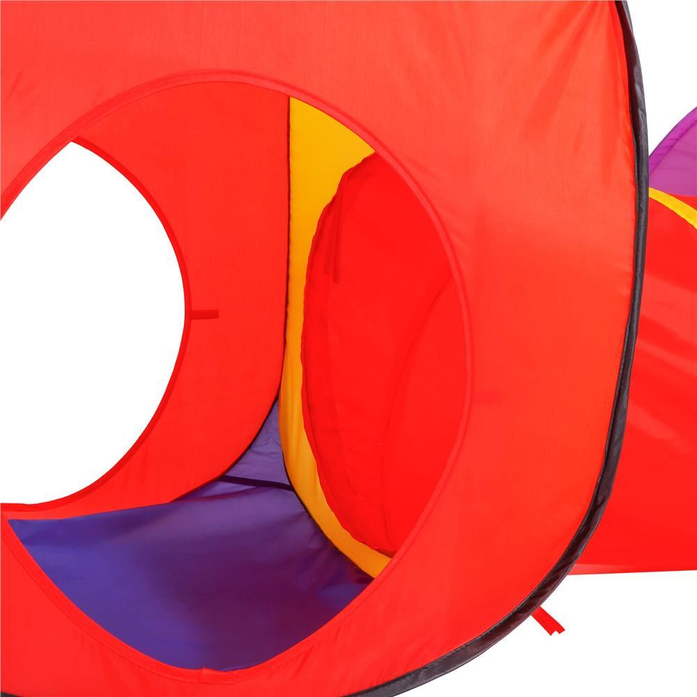 Cort De Joaca Pentru Copii, Springos, 3 In 1, Igloo Si Cub, Cu Tunel, Husa, 245X74X90 Cm