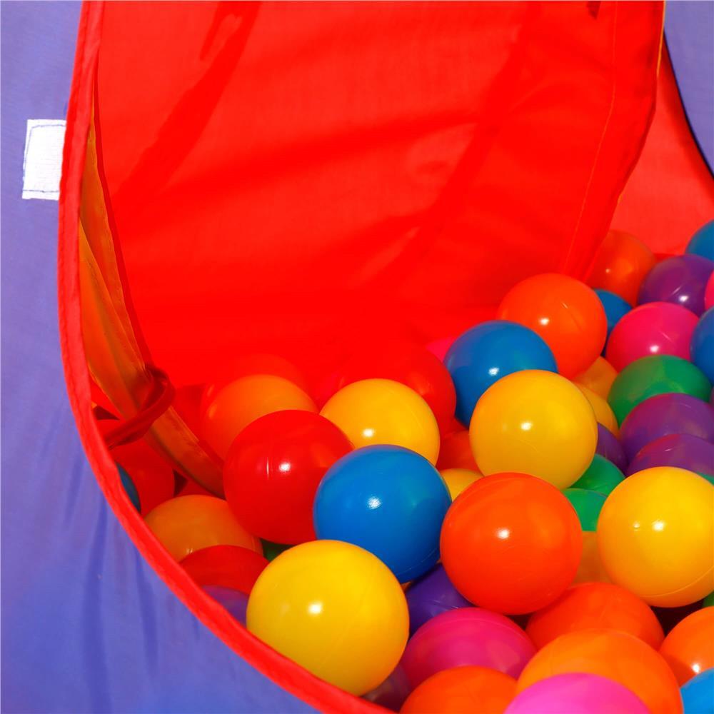 Cort De Joaca Pentru Copii, Springos, 3 In 1, Igloo Si Cub, Cu Tunel, Husa, 245X74X90 Cm