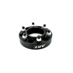 Distantier janta auto 6 x 139, grosime 50mm, culoare neagra, prindere dubla cu piulite incluse, diametru central 67.1 - imagine 2