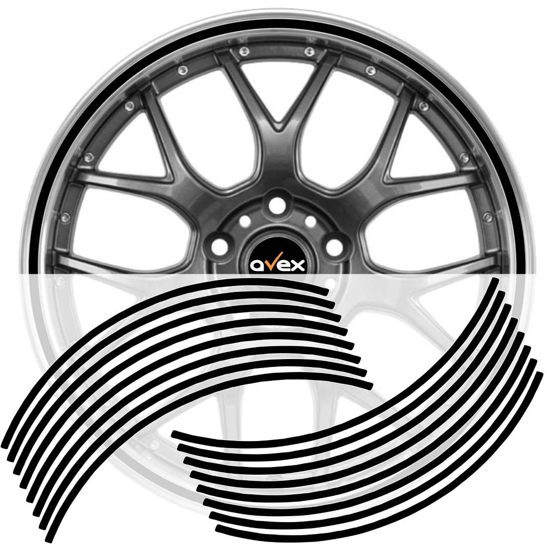 Dungi-Jante-new-negru_gxdq-en-3.jpg Set 16 inele autocolant jante Negru Lucios - imagine 1