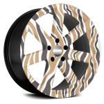 Set 4 Folii Imprimate Outdoor cu EcoSolvent, autoadezive, pentru decorarea jantelor auto, dimetru 60 cm, model FJT-14 - imagine 2