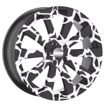 Set 4 Folii Imprimate Outdoor cu EcoSolvent, autoadezive, pentru decorarea jantelor auto, dimetru 60 cm, model FJT-18 - imagine 3