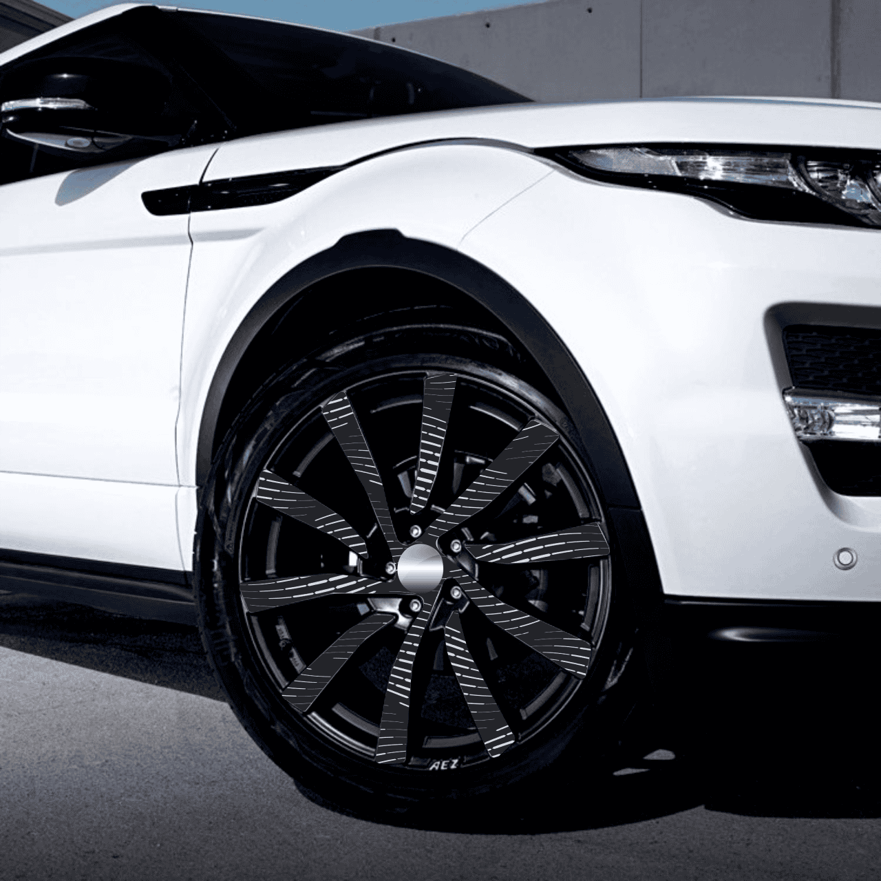 FOLII-JANTE-23-2.png Set 4 Folii Imprimate Outdoor cu EcoSolvent, autoadezive, pentru decorarea jantelor auto, dimetru 60 cm, model FJT-23 - imagine 1