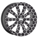 Set 4 Folii Imprimate Outdoor cu EcoSolvent, autoadezive, pentru decorarea jantelor auto, dimetru 60 cm, model FJT-26 - imagine 3