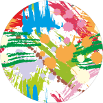 Set 4 Folii Imprimate Outdoor cu EcoSolvent, autoadezive, pentru decorarea jantelor auto, dimetru 60 cm, model FJT-33 - imagine 5