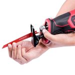 Fierastrau tip sabie, cu acumulator 2 Ah, 20V Li-ion, incarcator si geanta, Worcraft - imagine 14