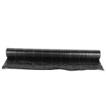 Folie antiburuieni, polietilena, tesuta, neagra, 100 g/m2, 1.5x100 m, Micul Fermier - imagine 3